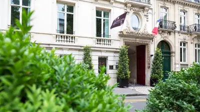 Jardin de l'établissement InterContinental Paris Champs Elysées Etoile by IHG