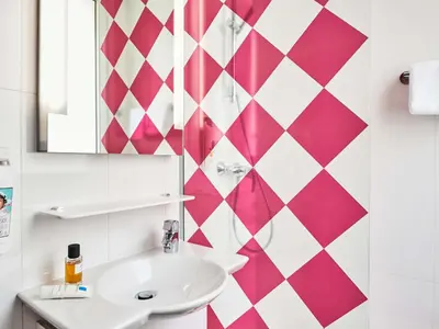 Salle de bains dans l'établissement ibis Styles Paris Alesia Montparnasse