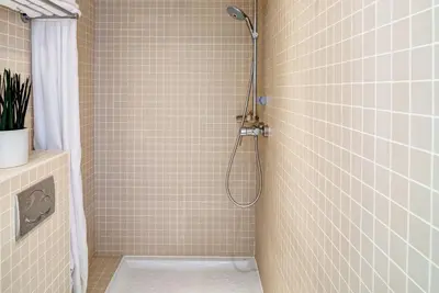 Salle de bains dans l'établissement Hotel Palm - Astotel