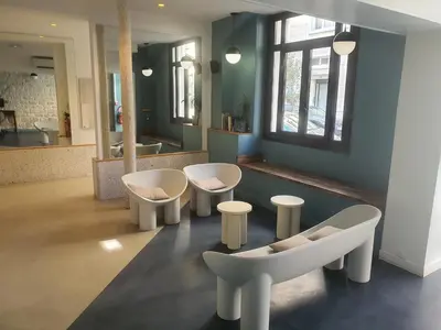 Salle de bains dans l'établissement Hipotel Paris Père-Lachaise République