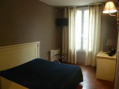 Un ou plusieurs lits dans un hébergement de l'établissement Au limousin