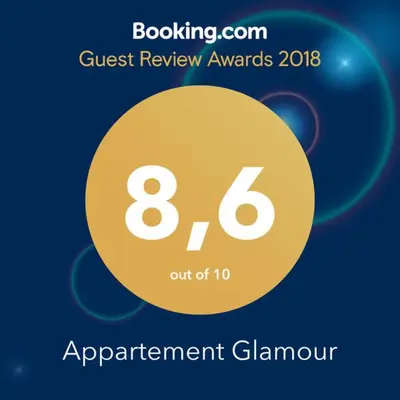 Certificat, récompense, panneau ou autre document affiché dans l'établissement Appartement Glamour