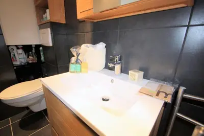 Salle de bains dans l'établissement Superbe Appartement