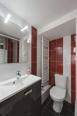 Salle de bains dans l'établissement Cactus