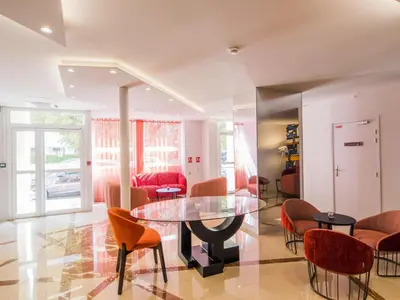 Coin salon dans l'établissement Mercure Paris Pont de Levallois Neuilly