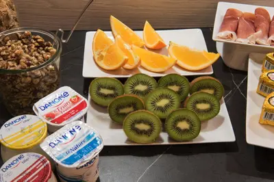 Nourriture dans l'hôtel ou à proximité