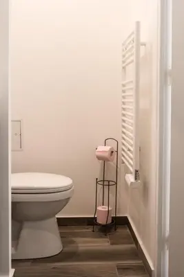 Salle de bains dans l'établissement La Cle des Expos 