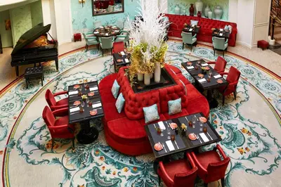 Coin salon dans l'établissement Shangri-La Paris