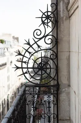 Balcon ou terrasse dans l'établissement Hotel Bonaparte