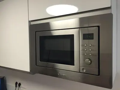 Cuisine ou kitchenette dans l'établissement The Blue House 70sqm 2br 6 Persons