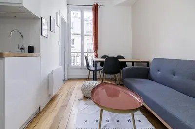 Cuisine ou kitchenette dans l'établissement Bridgestreet - Opera Montmartre