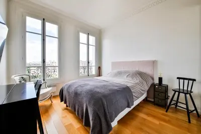 Un ou plusieurs lits dans un hébergement de l'établissement Hôtel de ville