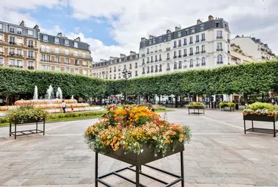 Jardin de l'établissement Hôtel de ville