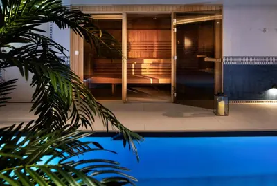 Piscine de l'établissement Hôtel Monte Cristo ou située à proximité