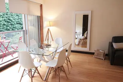 Coin salon dans l'établissement Short Stay Paris Apartments