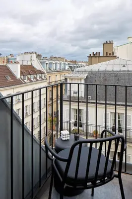 Balcon ou terrasse dans l'établissement Hotel Elysée Secret