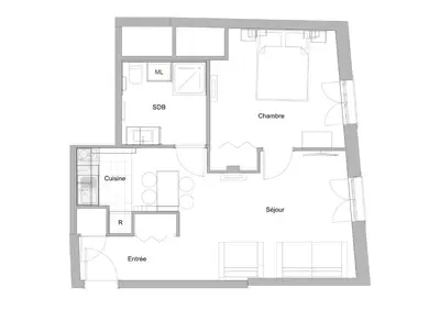 Plan de l'établissement Résidence Palais Étoile