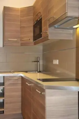 Cuisine ou kitchenette dans l'établissement Bastille Hostel