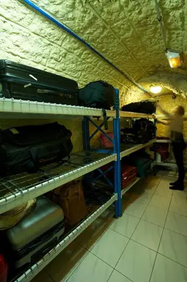 Un ou plusieurs lits superposés dans un hébergement de l'établissement Auberge Internationale des Jeunes