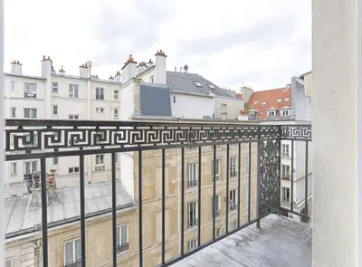 Balcon ou terrasse dans l'établissement Hôtel Du Leman