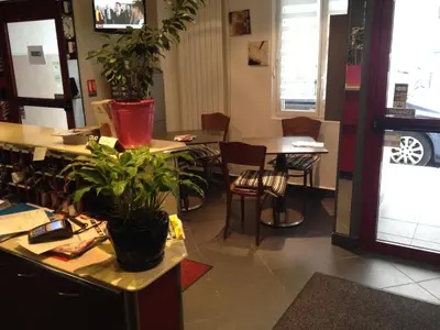 Coin salon dans l'établissement Hôtel de l'Europe