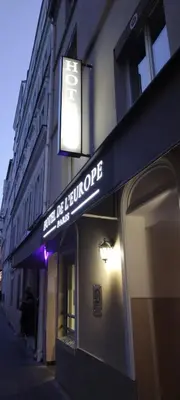 Plan de l'établissement Hôtel de l'Europe