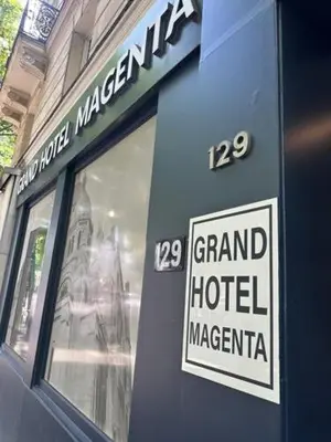 Plan de l'établissement Grand Hôtel Magenta