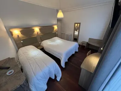 Un ou plusieurs lits dans un hébergement de l'établissement Hotel Celtic