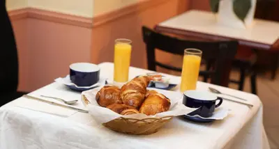 Nourriture dans l'hôtel ou à proximité