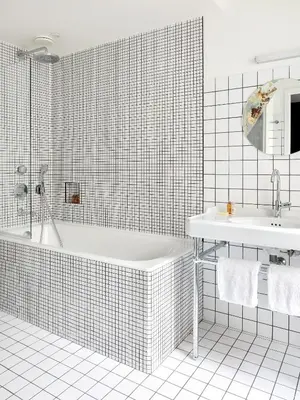 Salle de bains dans l'établissement New Hotel Le Voltaire