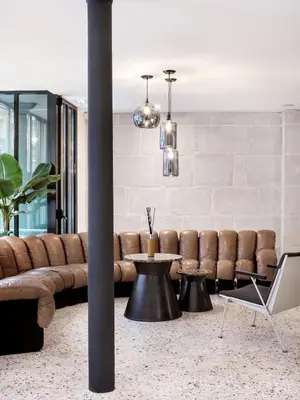 Coin salon dans l'établissement New Hotel Le Voltaire