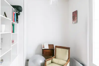 Coin salon dans l'établissement Appartement Pontiac - Welkeys