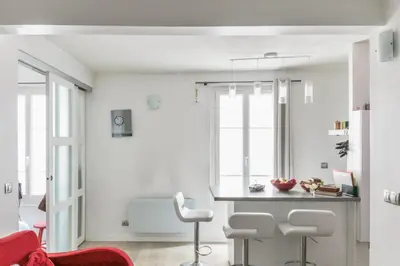Coin salon dans l'établissement Appartement Pontiac - Welkeys