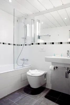 Salle de bains dans l'établissement Hôtel Le Relais Saint Charles