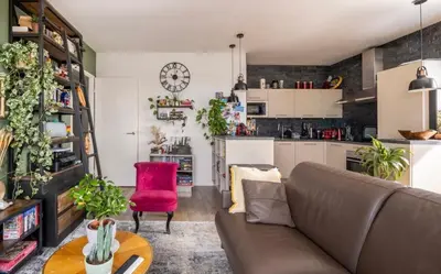 Cuisine ou kitchenette dans l'établissement Porte de Versailles et Parc des Princes