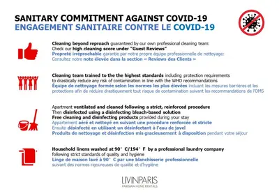 Plan de l'établissement LivinParis - Luxury 3 & AC 4 Bedrooms Montmartre I