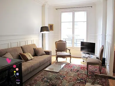 Coin salon dans l'établissement Champs Elysees Argentine CityCosy