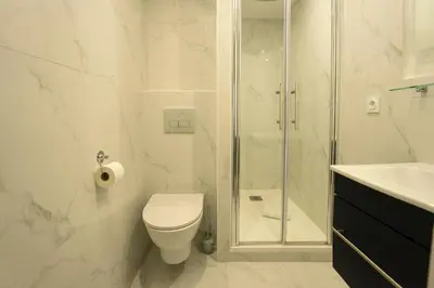 Salle de bains dans l'établissement Conde Chic Studio