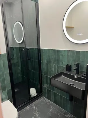 Salle de bains dans l'établissement Conde Chic Studio