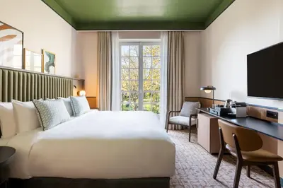 Un ou plusieurs lits dans un hébergement de l'établissement Le Parchamp, a Tribute Portfolio Hotel, Paris Boulogne