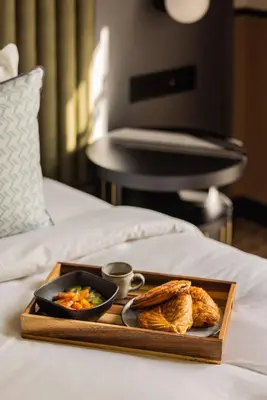 Nourriture dans l'hôtel ou à proximité
