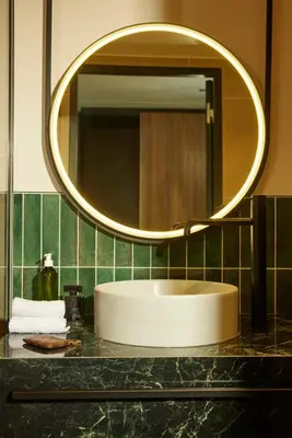 Salle de bains dans l'établissement Le Parchamp, a Tribute Portfolio Hotel, Paris Boulogne