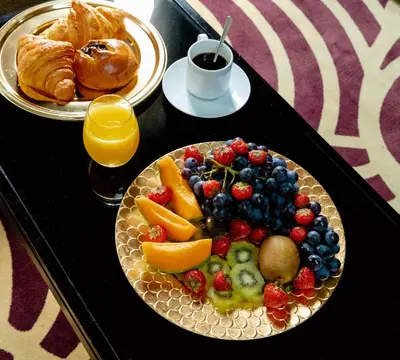 Nourriture dans l'hôtel ou à proximité