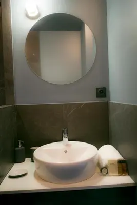 Salle de bains dans l'établissement Appt calme & calme au cœur du Quartier Latin