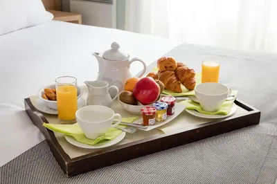 Nourriture dans l'hôtel ou à proximité