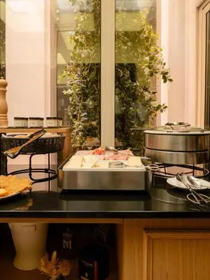 Nourriture dans l'hôtel ou à proximité