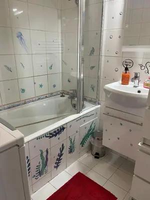 Salle de bains dans l'établissement Mon Paris