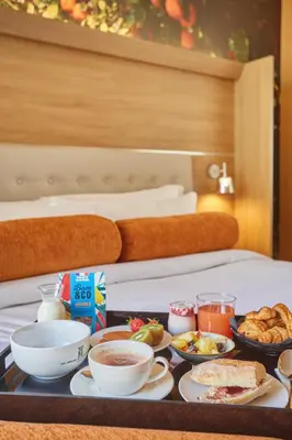 Nourriture dans l'hôtel ou à proximité