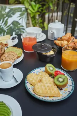 Nourriture dans l'hôtel ou à proximité