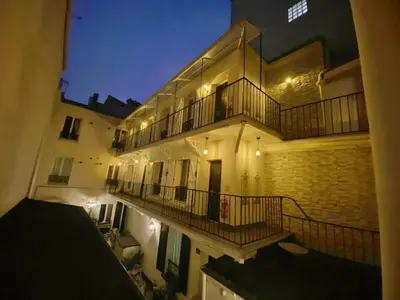 Balcon ou terrasse dans l'établissement Hotel Aviatic